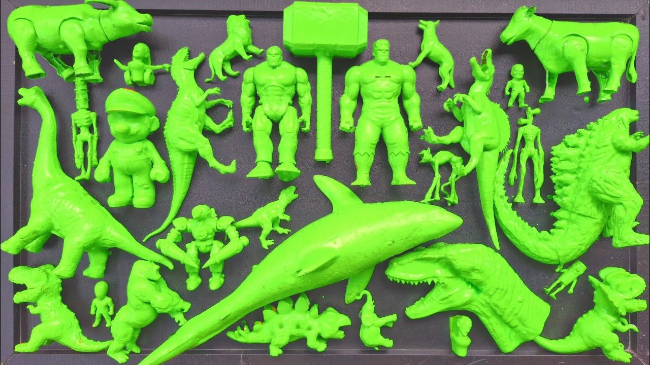 Dinosaurus Jurassic World Dominion: T-rex/Brachiosaurus/ Skibidi/ Spider-Man/KingKong/ KingGidorah