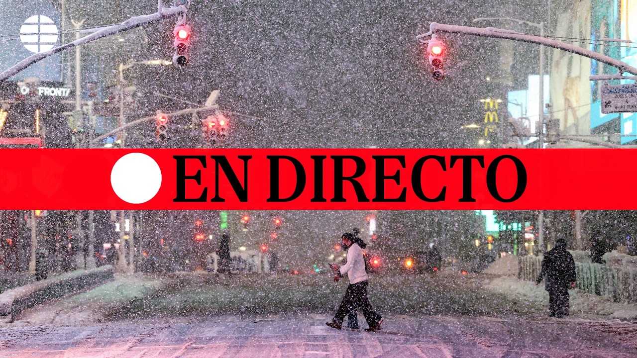 🔴 DIRECTO | Fuerte tormenta de nieve en EEUU