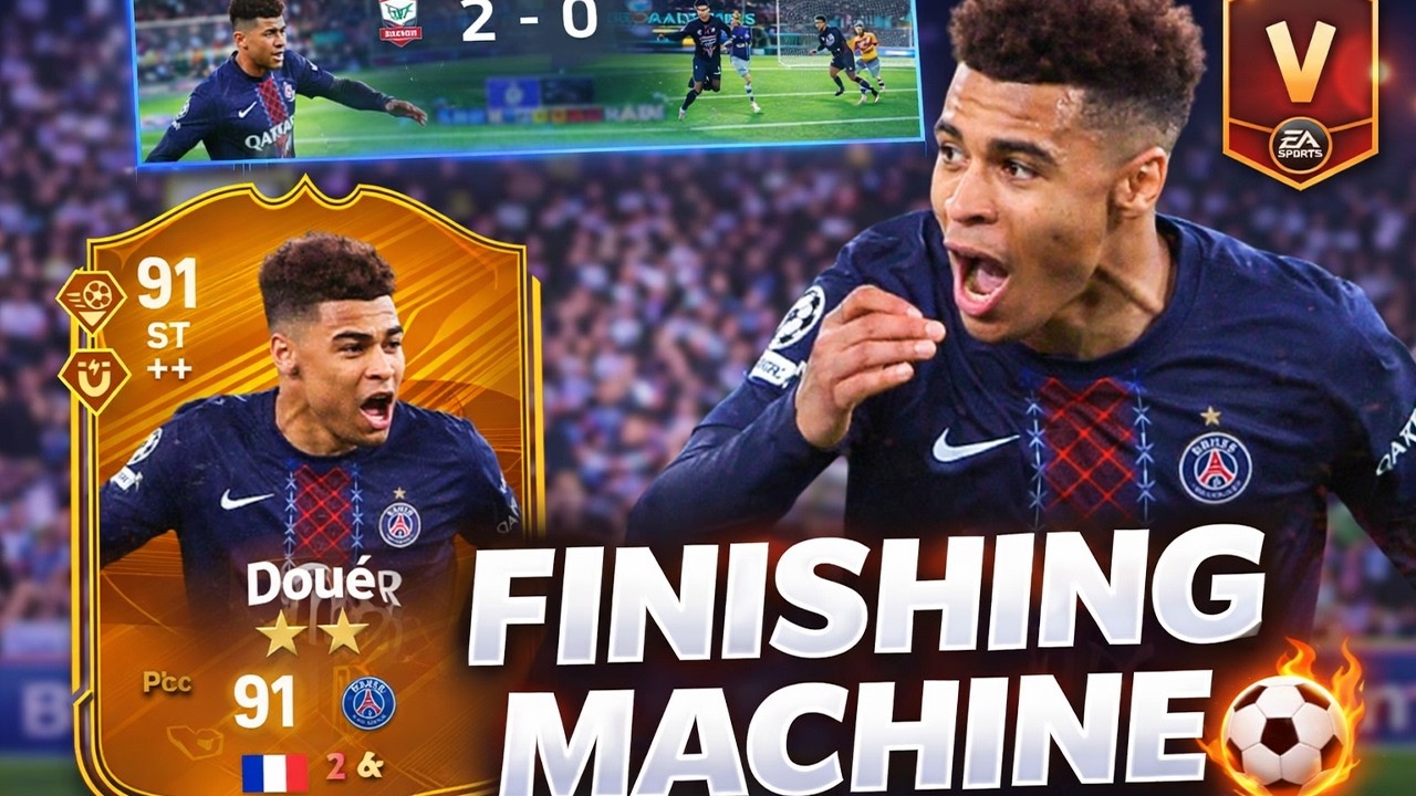 91 Doué Is Actually BROKEN… 😳 | FC 26 Review