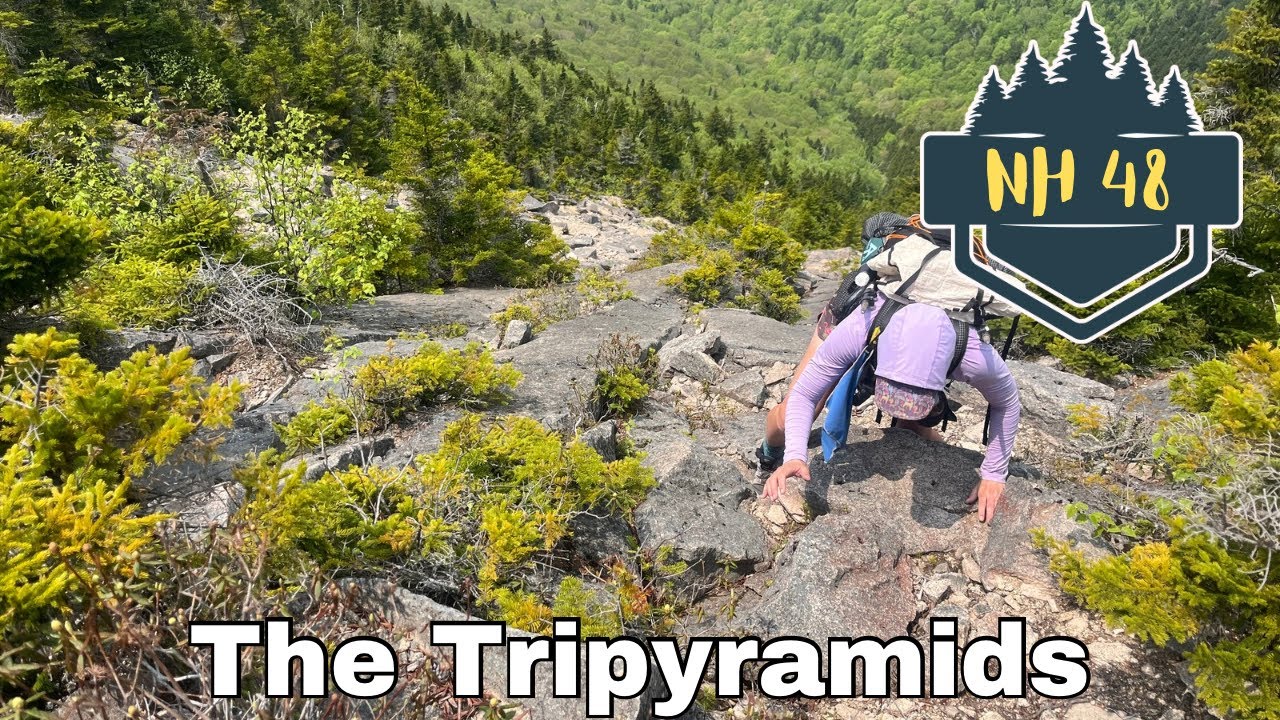 7/8 of 48 | That Was A Slightly Frightening Climb- The Tripyramids | NH 48 and a Treat