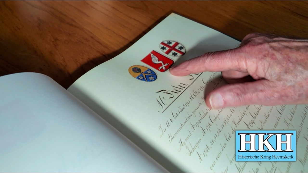 Piet van Zwieten kreeg een exemplaar van een kopie van Geslacht Register Rendorp in handen
