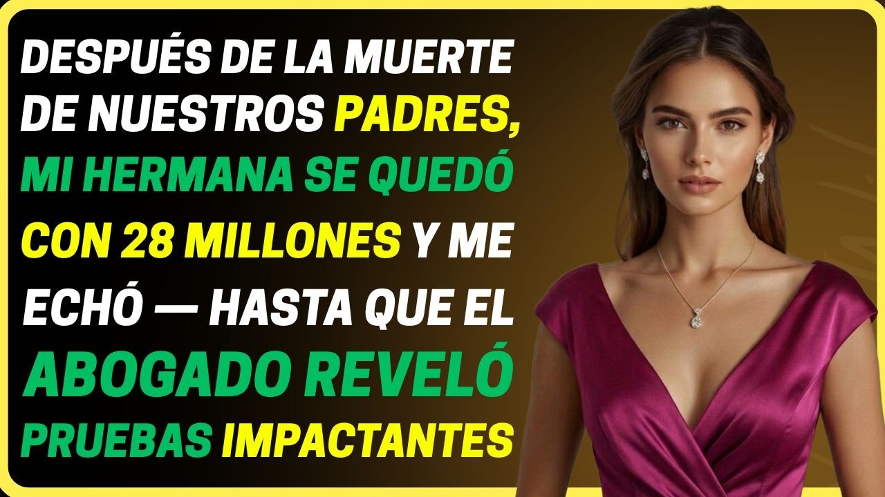 Mi hermana se quedó con mi fortuna tras la muerte de nuestros padres, pero todo cambió