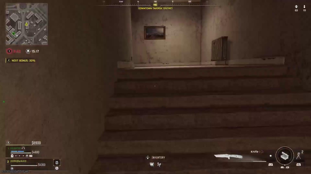 We back warzone grinding