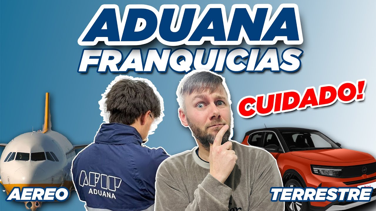 ⭕️ que NO te ESTAFEN en ADUANA 🛃 FRANQUICIAS de Viajero ¿Qué Traer por Tierra y Aire? 2025