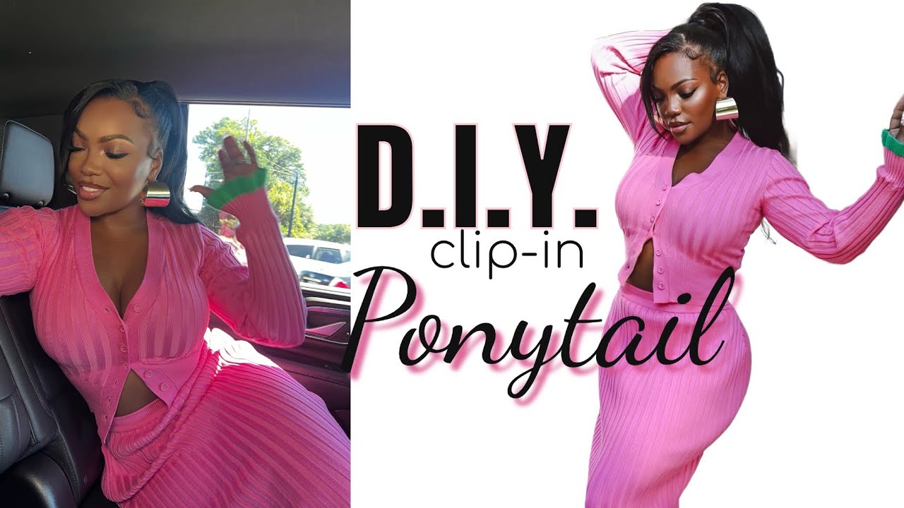 Быстрая завивка в хвост (с коротким бобом)