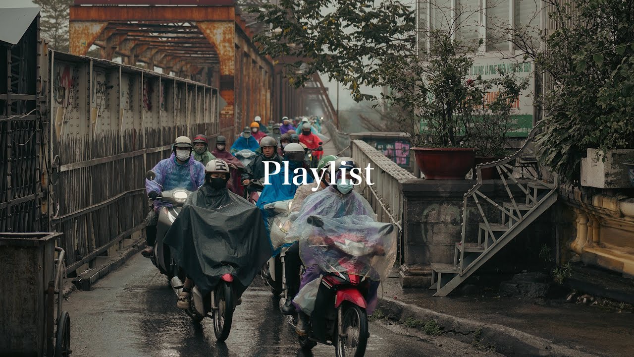 Don’t Miss This — Hanoi Rainy Streets | Clean Driving BGM [3H 15M]