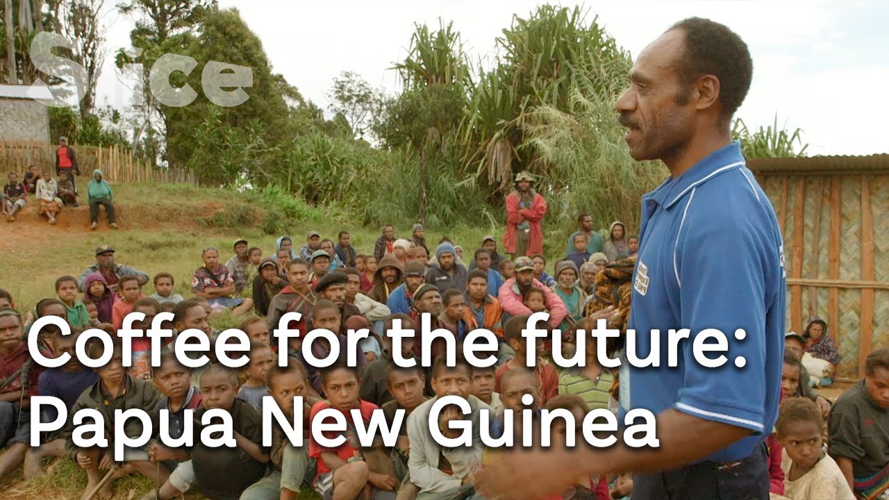 Coffee farmer rebuilding a school after war | SLICE