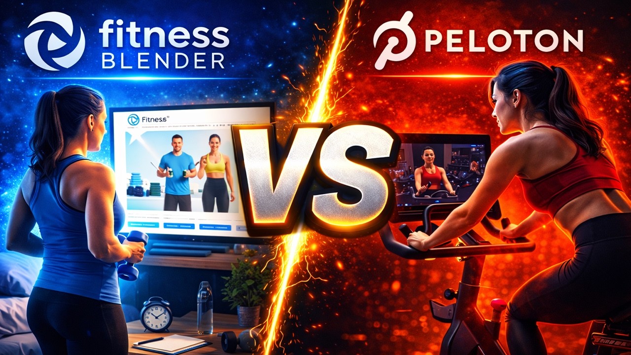 Fitness Blender vs Peloton | Best way to work out at home | Peloton vs Fitness Blender
