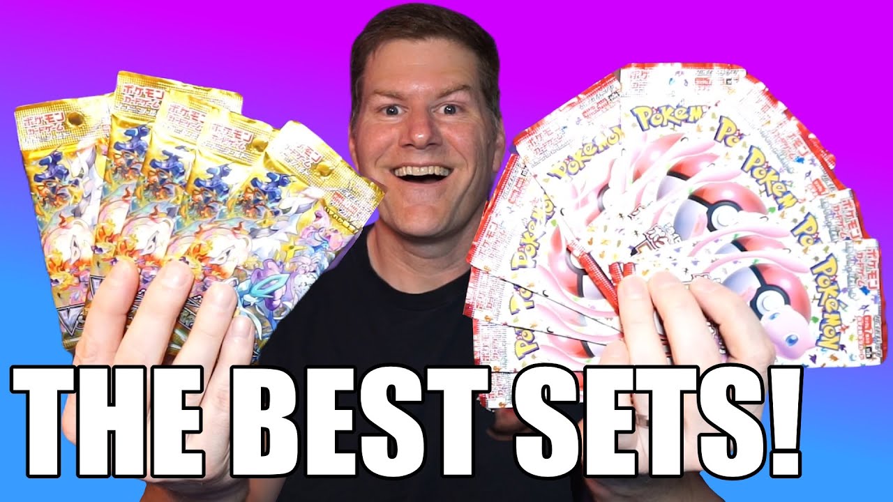 Opening the Best Japanese Pokemon Sets, Vstar Universe & 151