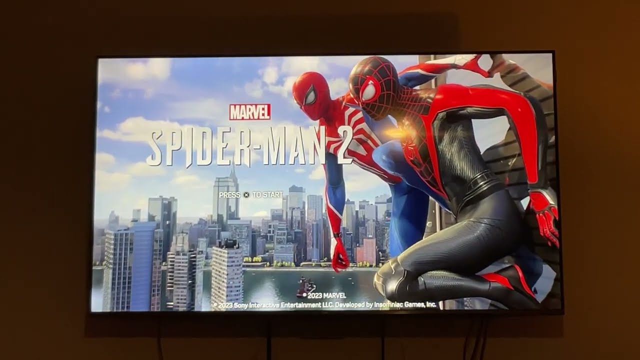 Playing on the ps5