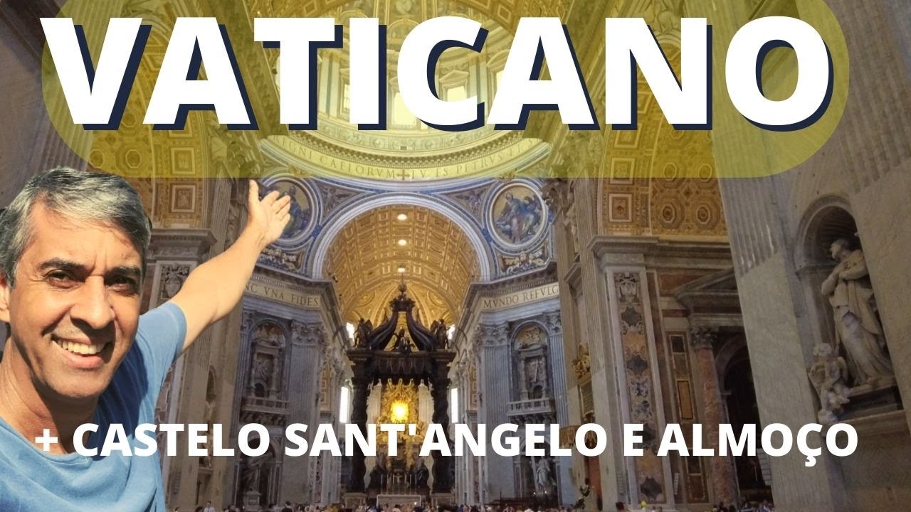 VATICANO CAMINHADA VISITA BASÍLICA DE SÃO PEDRO E ALMOÇO ITALIANO