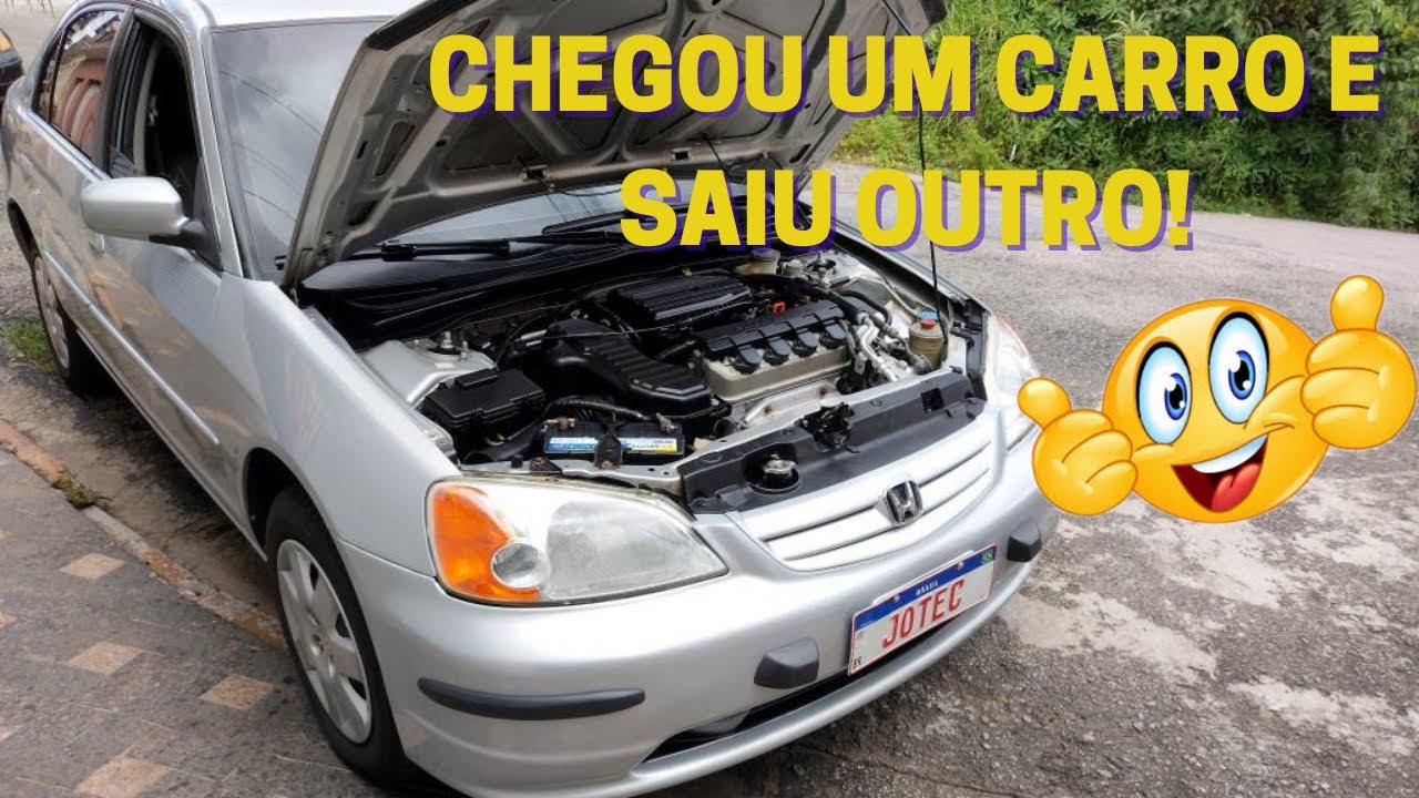 Honda Civic 2003 - Como Identificar Indícios da Junta do Cabeçote Queimada *Mega Revisão*