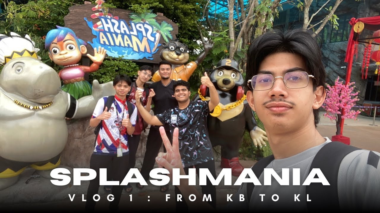 Travel Vlog SplashMania Dengkil – Best Waterpark di KL? |