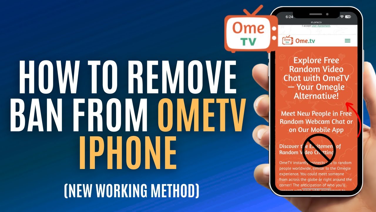How to Remove Ban From OmeTV iPhone (Updated Way) - Get Unbanned on OmeTV iPhone