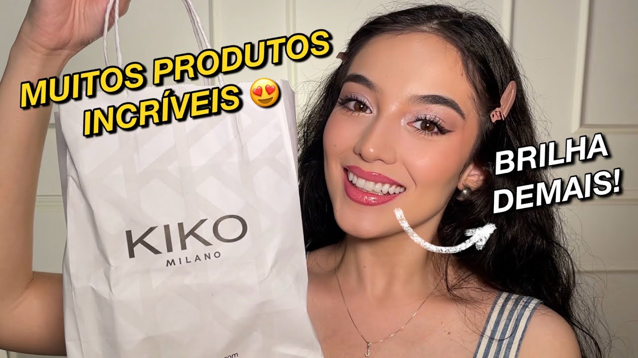 COMPRINHAS DA BLACK FRIDAY DA KIKO MILANO - Testando todos os produtos!