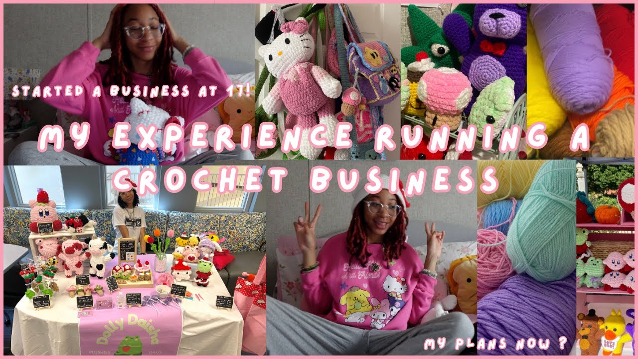  ☆ my experience running a crochet business 