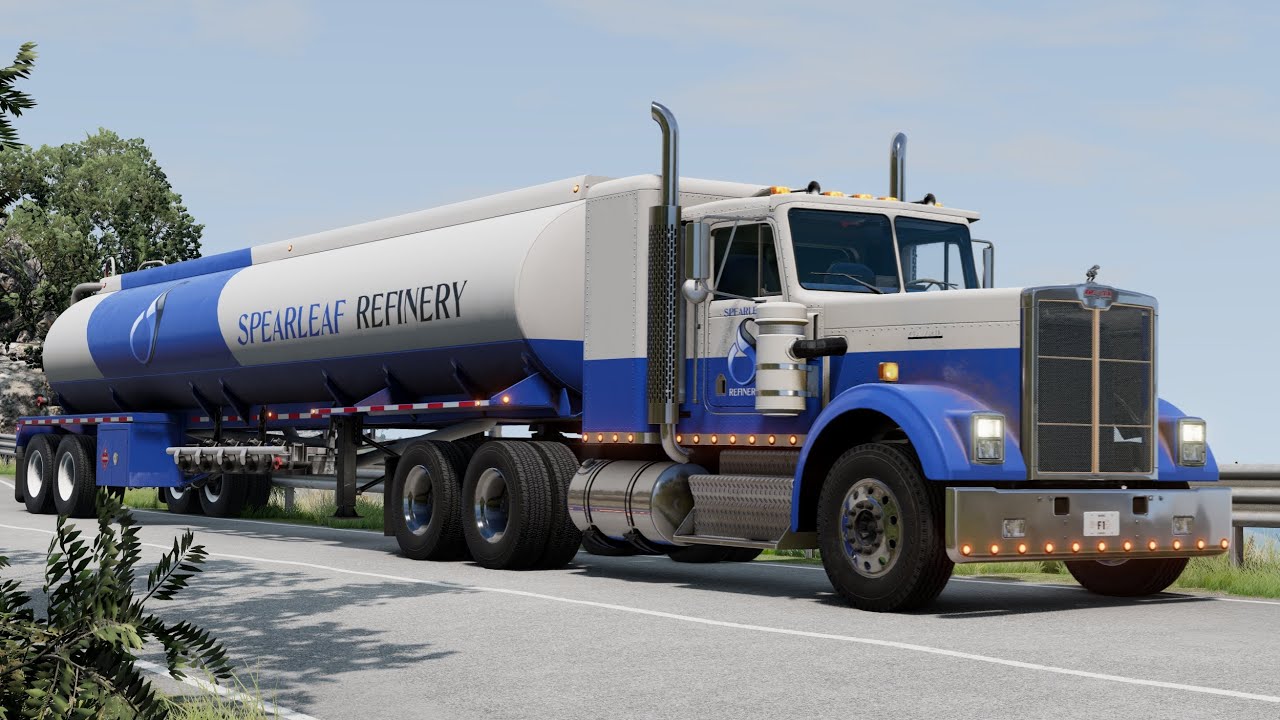 Extreme Downhill Fuel Truck Challenge! | BeamNG.drive | GP-Game