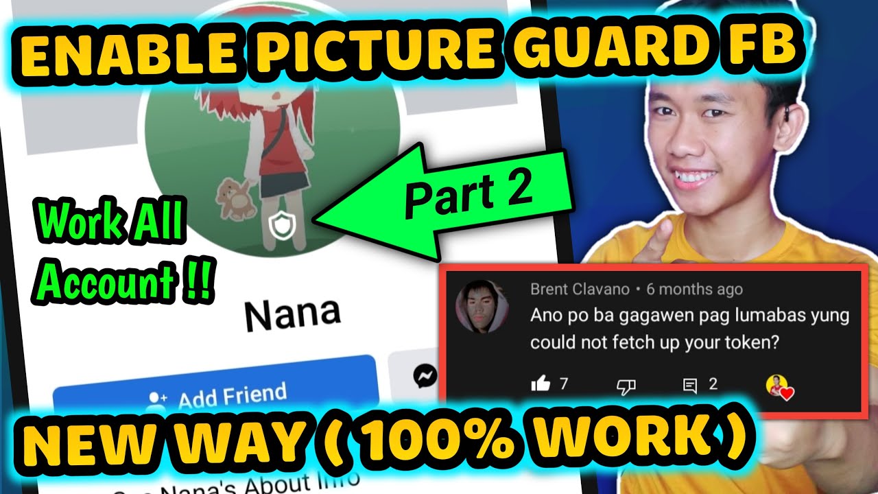 How to enable profile picture guard in facebook - Part 2
