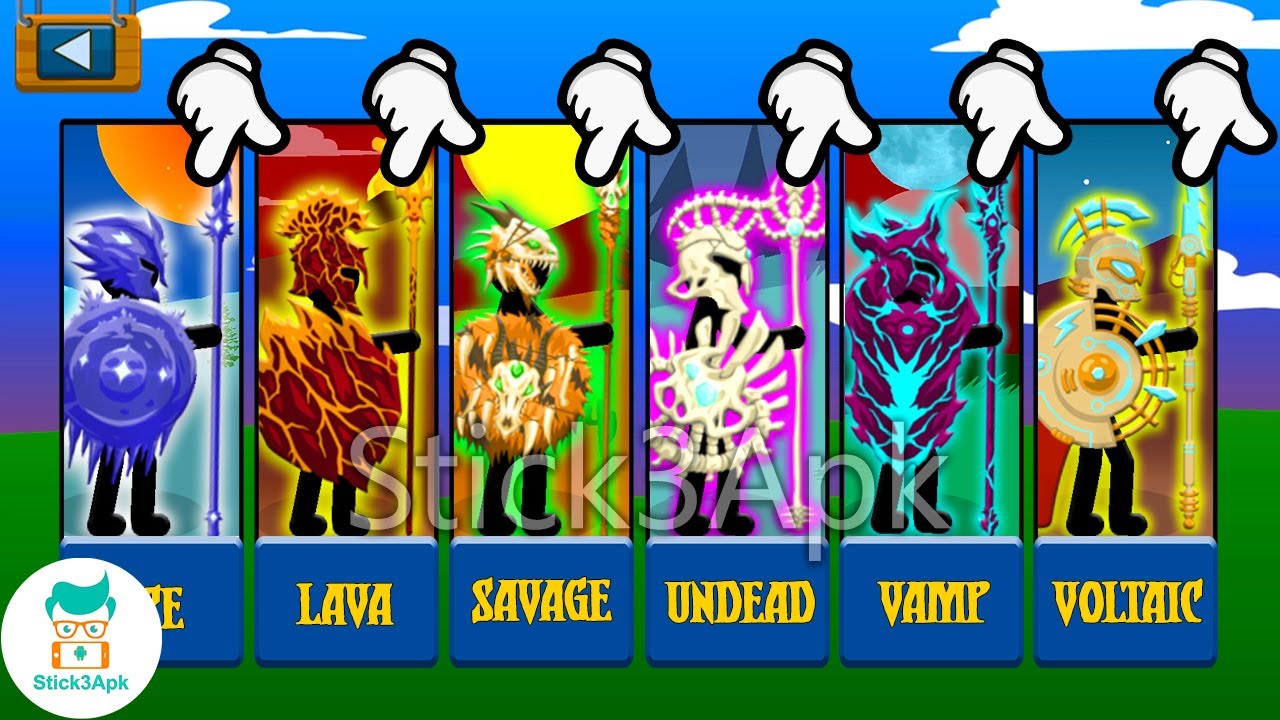 Unlock All Skin SPEARTON MAX UPGRADE Tournament Insane | Stick War Legacy Mod - Stick3Apk