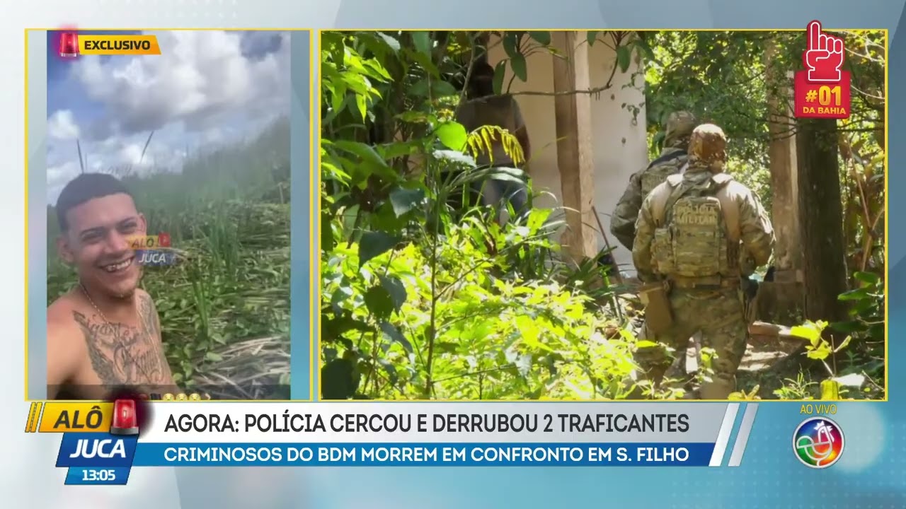 Criminosos do bdm morrem em confronto em Simões Filho | ALÔ JUCA | TV ARATU