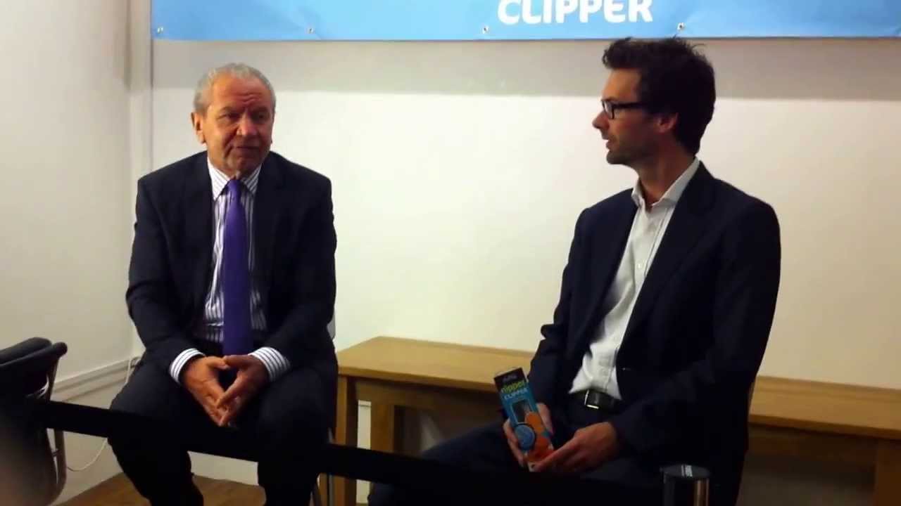Lord Sugar & Apprentice star & inventor Tom Pellereau launch Nipper Clipper