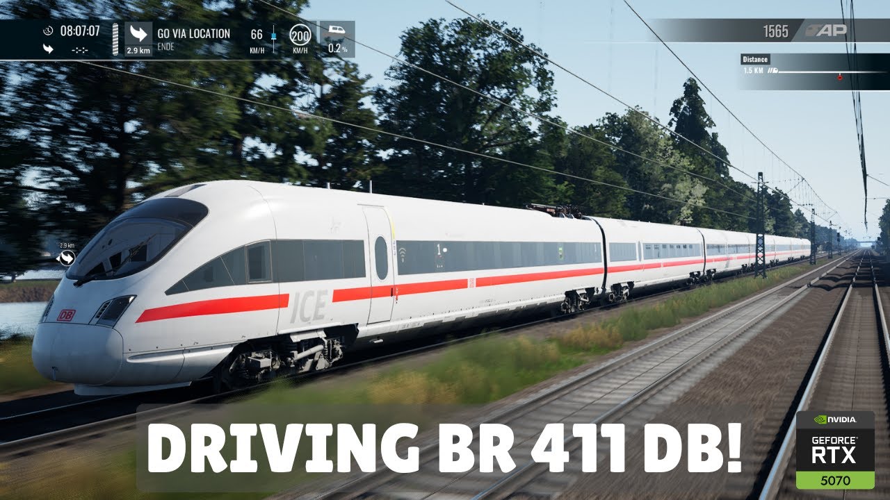 Riding the FASTEST Train in the World in Train World Simulator 5