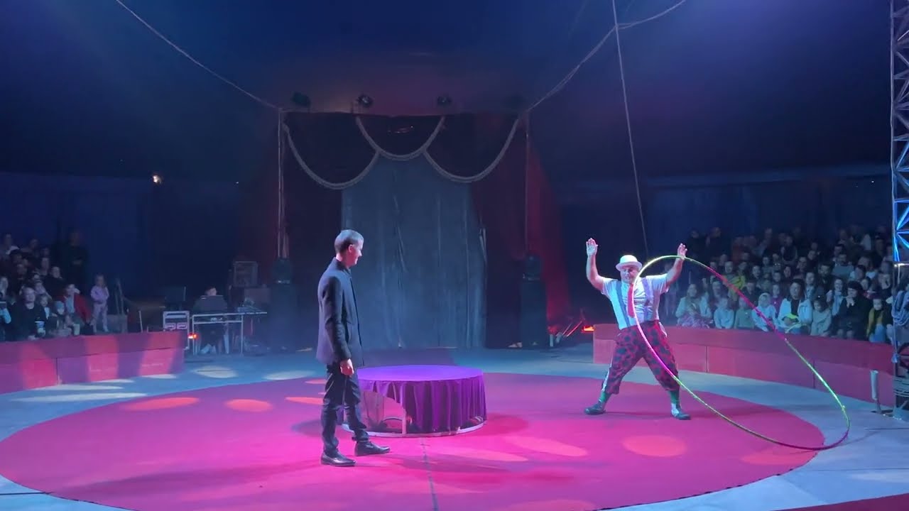 🤡Клоун saxarOK - (Реприза Хула Хупы) Сархан Ахмедов🎪 89999797673