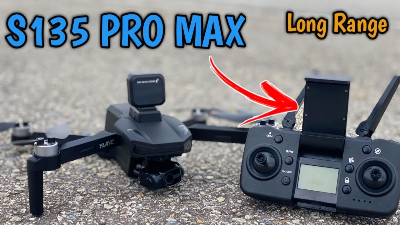 S135 PRO MAX long range drone custo benefício em 2022 para iniciantes