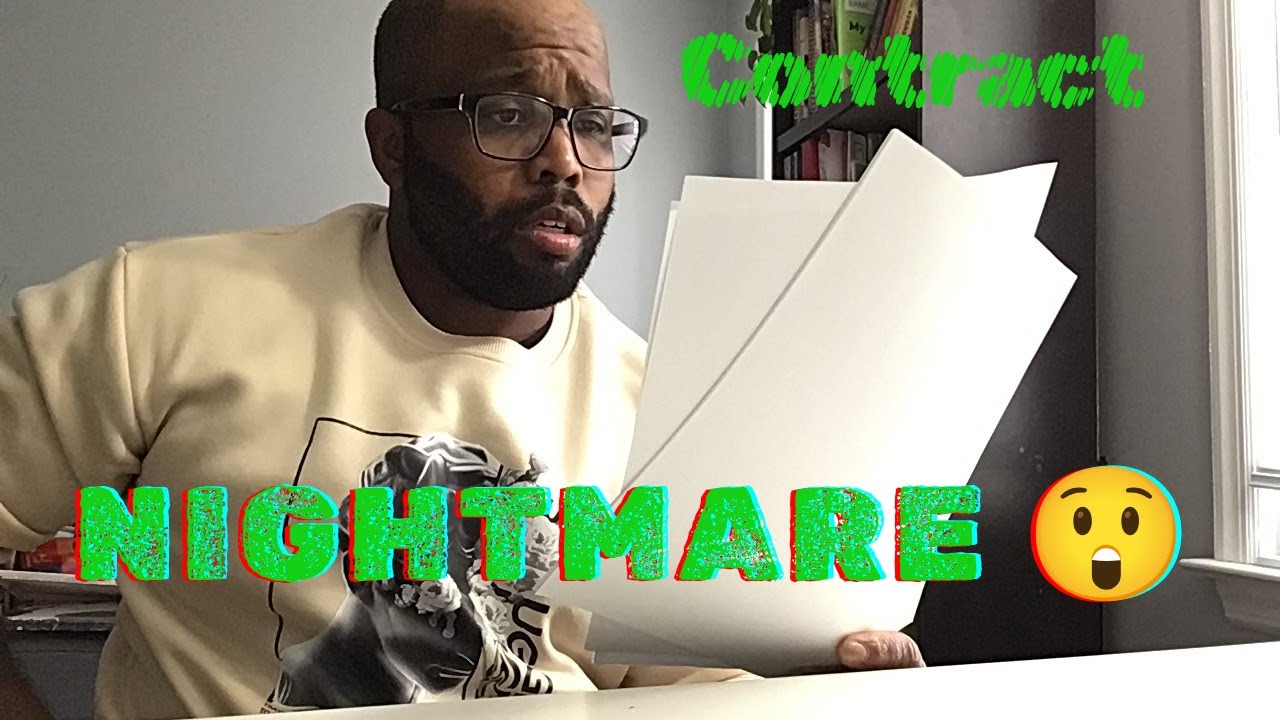 Watch out for nightmare contracts 😳. Protect your creative work. 