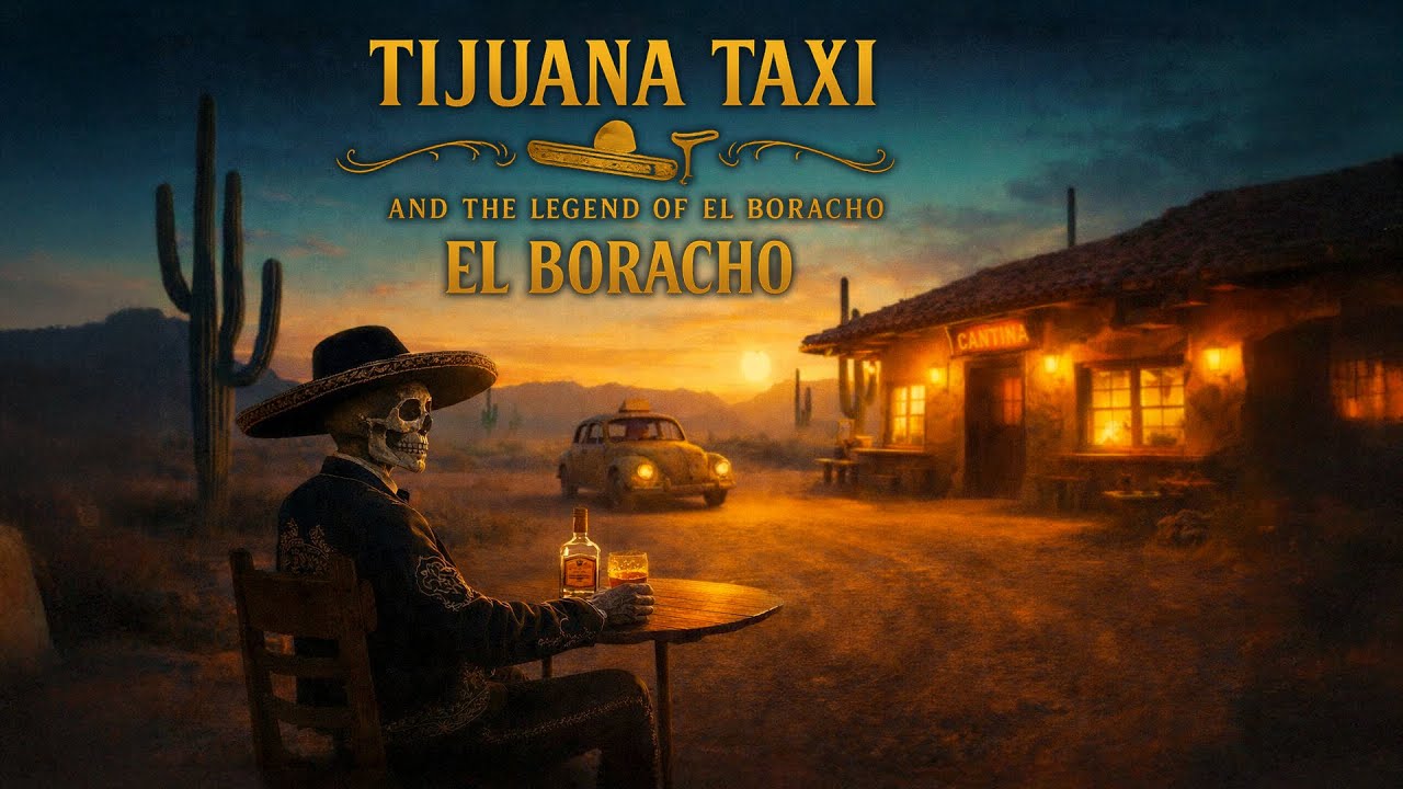 PSYCHEDELIC MEXICAN DESERT MUSIC | TIJUANA TAXI | THE LEGEND OF EL BORACHO