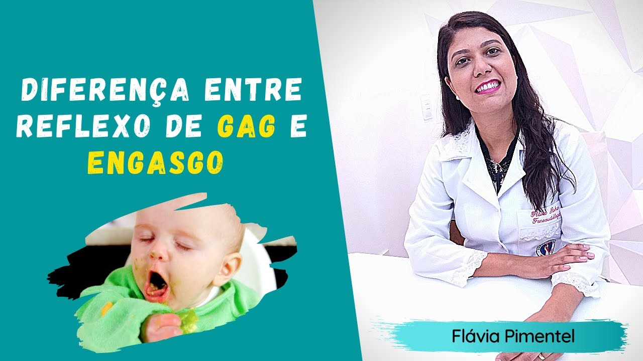 Diferença entre reflexo de GAG E ENGASGO