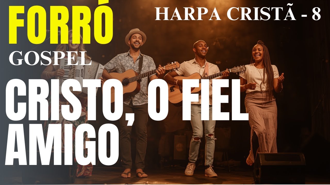 Forró Gospel - Hino da Harpa Cristã 8  “CRISTO, O FIEL AMIGO