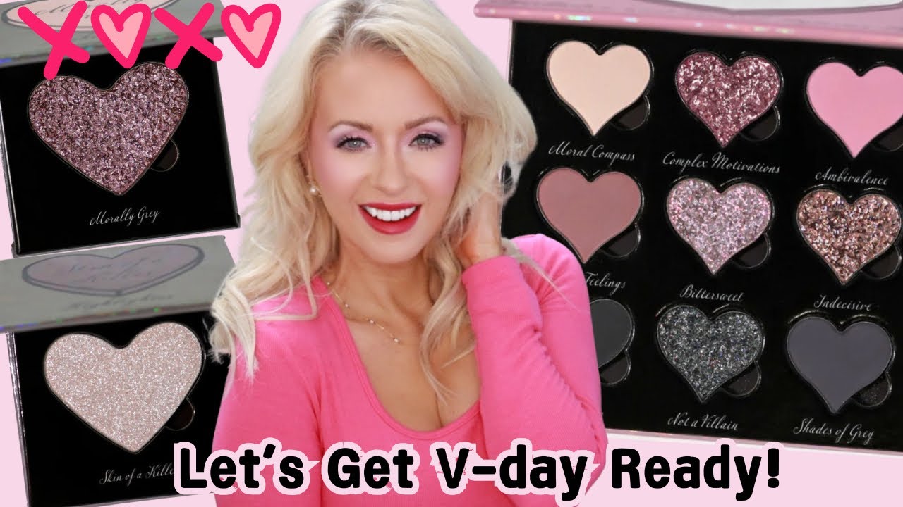 2 Valentine's Day Looks with NEW Bella Beaute Bar MORALLY GREY Collection