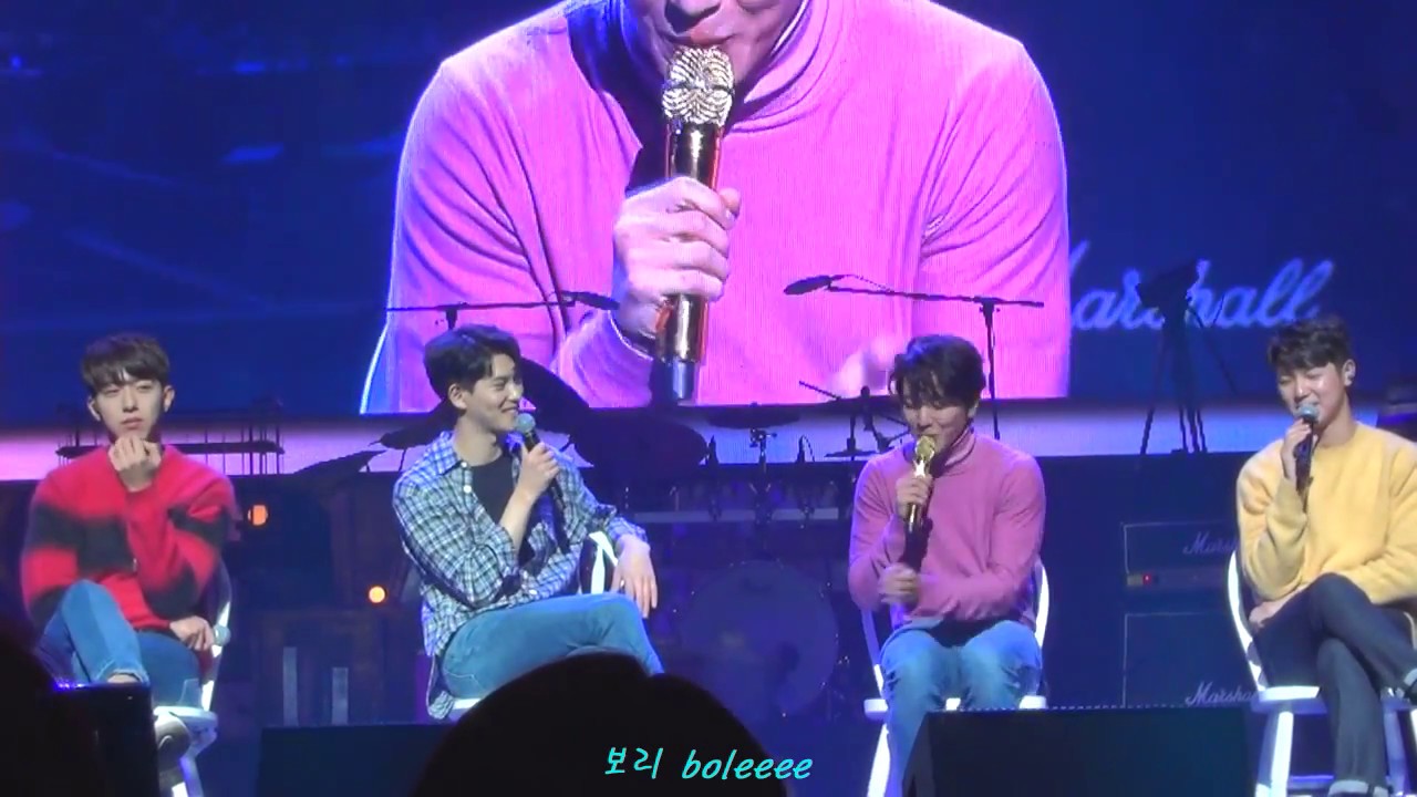 [FANCAM] 180106 CNBLUE Track8 - 8자 각오