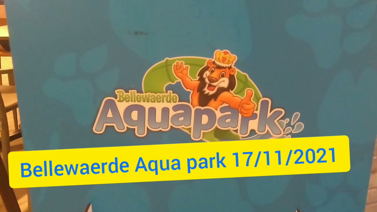 bellewaerde Aqua park vlog 17/11/2021