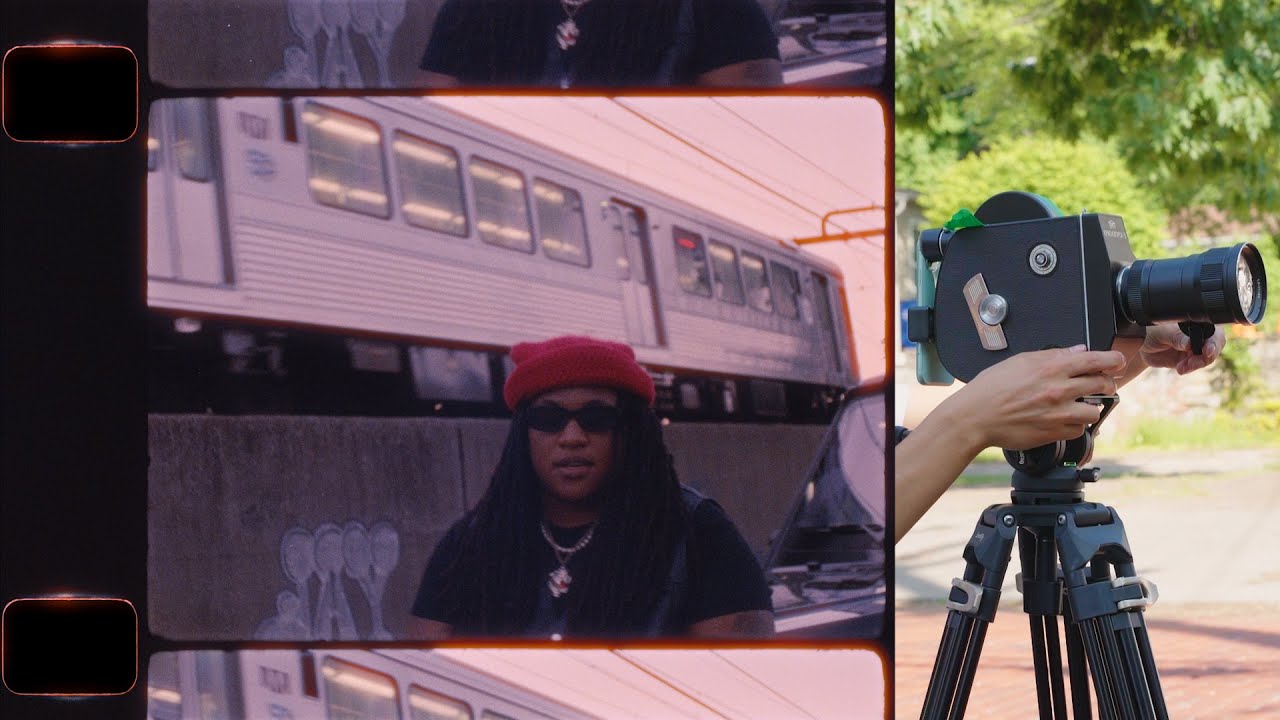 shooting a music video on a krasnogorsk-3 | 16mm film