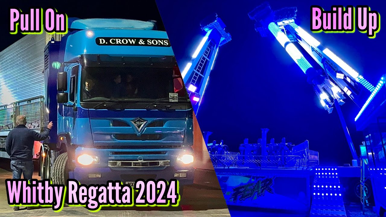 Whitby Regatta Fair Pull On & Build Up August 2024