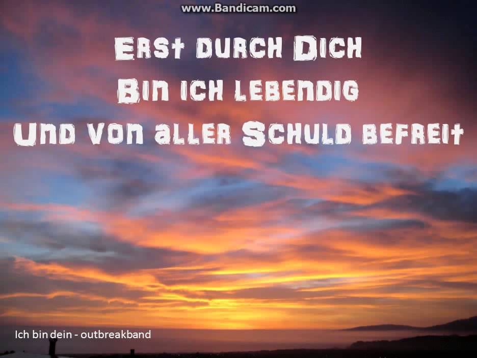 outbreakband - Ich bin dein (lyrics)