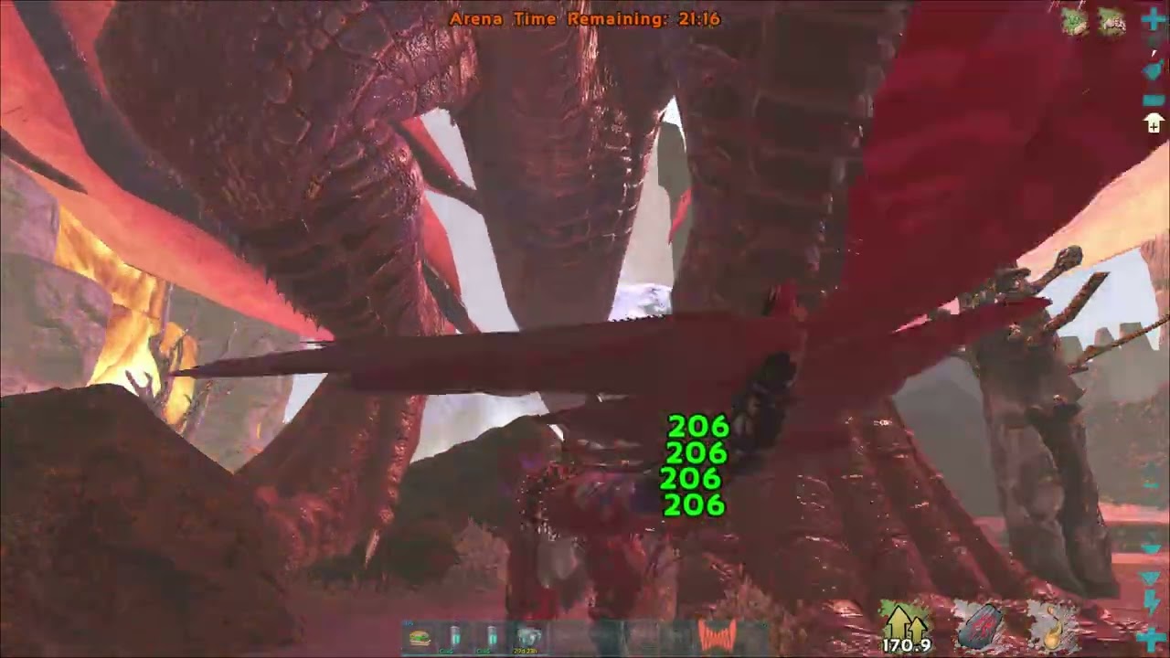 Gamma Dragon with Deinonychus Solo