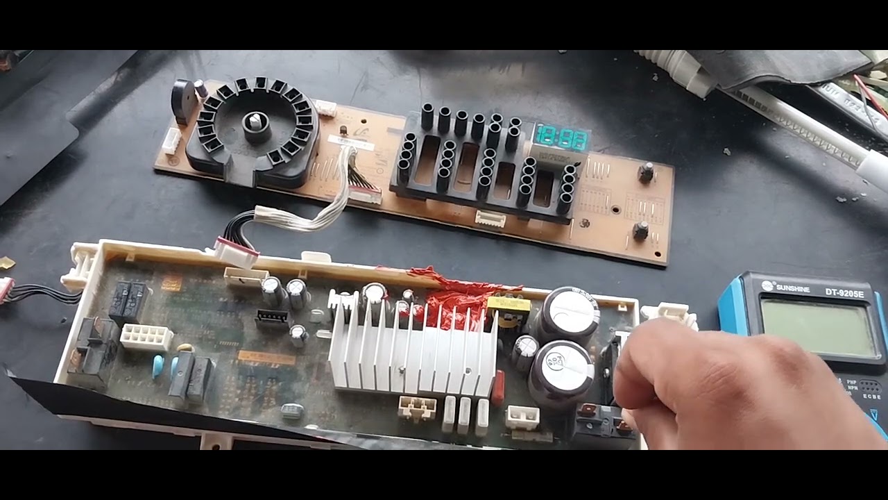 samsung front load washing Dead pcb repair.  pcb repair tips & process