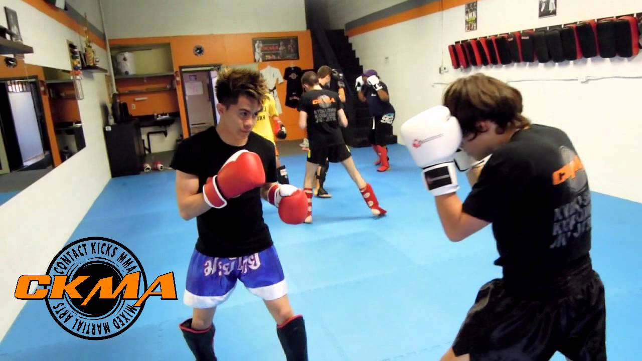 Kickboxing Sparring - Beginner and Intermediate Levels