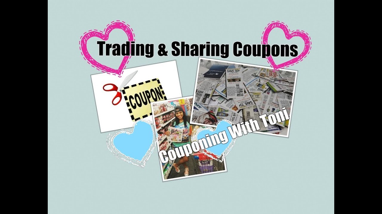 Trading/Sharing Coupons With Toni