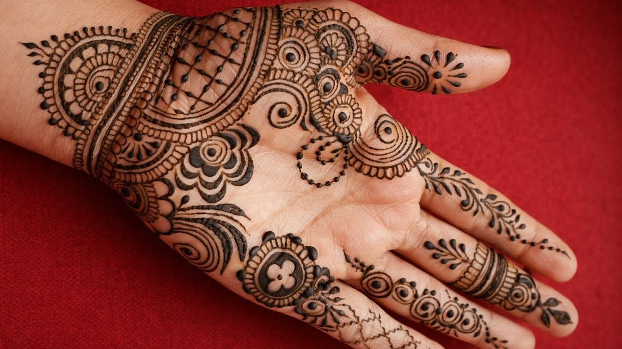 Beautiful Heena mehndi designs🔥#front hand mehndi#mehndidesigns#heenadesigns#viralmehndi#trending 