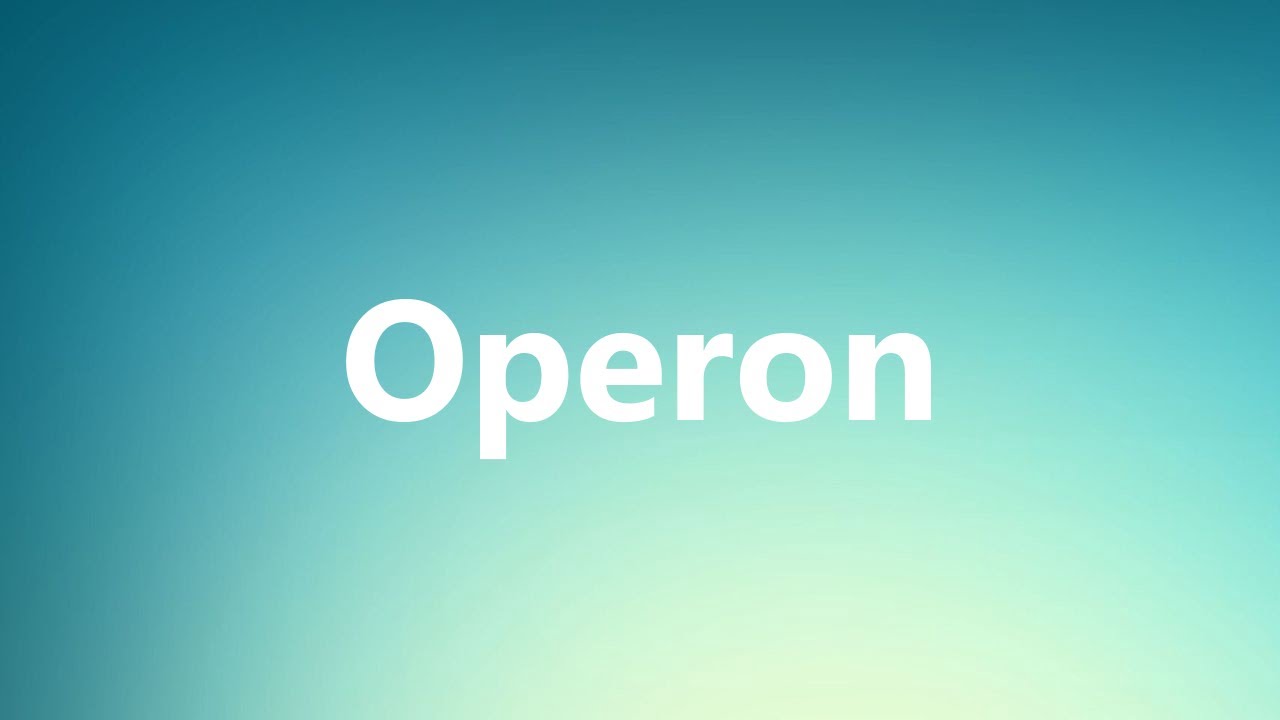 Operon - Medical Definition