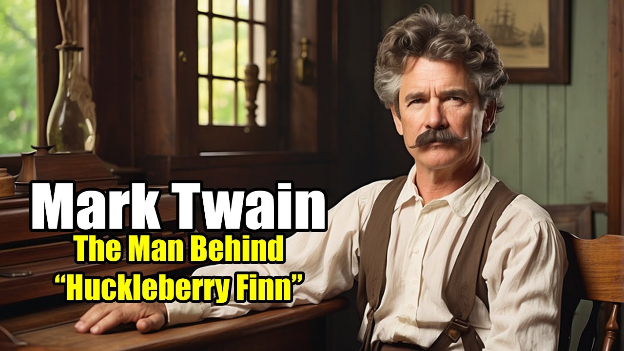 Mark Twain: The Man Behind Huckleberry Finn (1835 - 1910) #history #historia #marktwain
