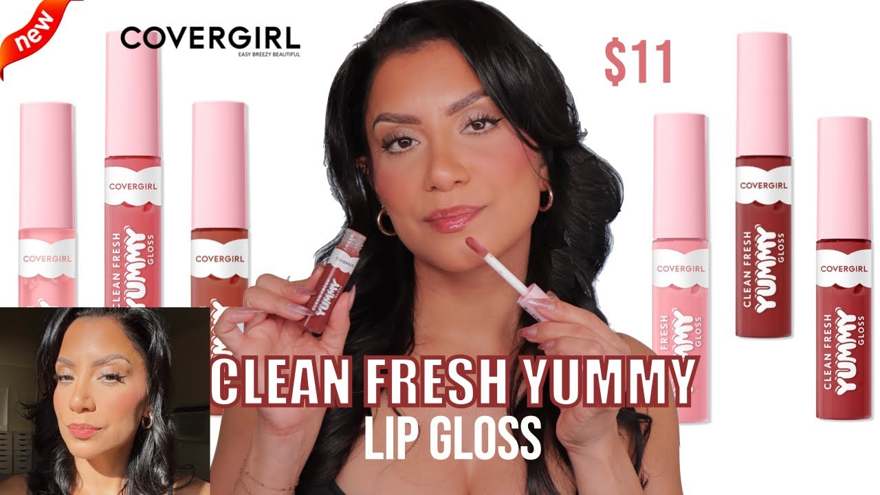 *новая* коллекция блесков для губ COVERGIRL YUMMY DAYLIGHT + свотчи при естественном освещении | ...