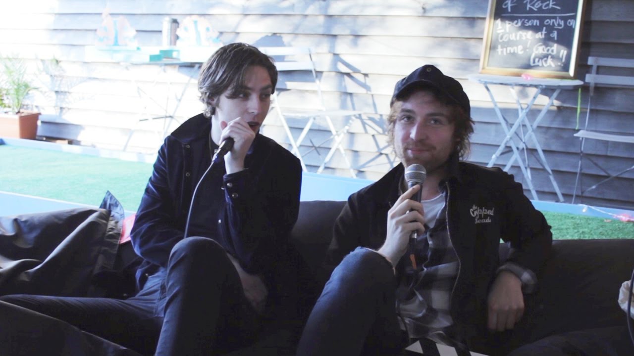 YEWTH | Catfish and the Bottlemen interview (Falls Festival Lorne 2016)