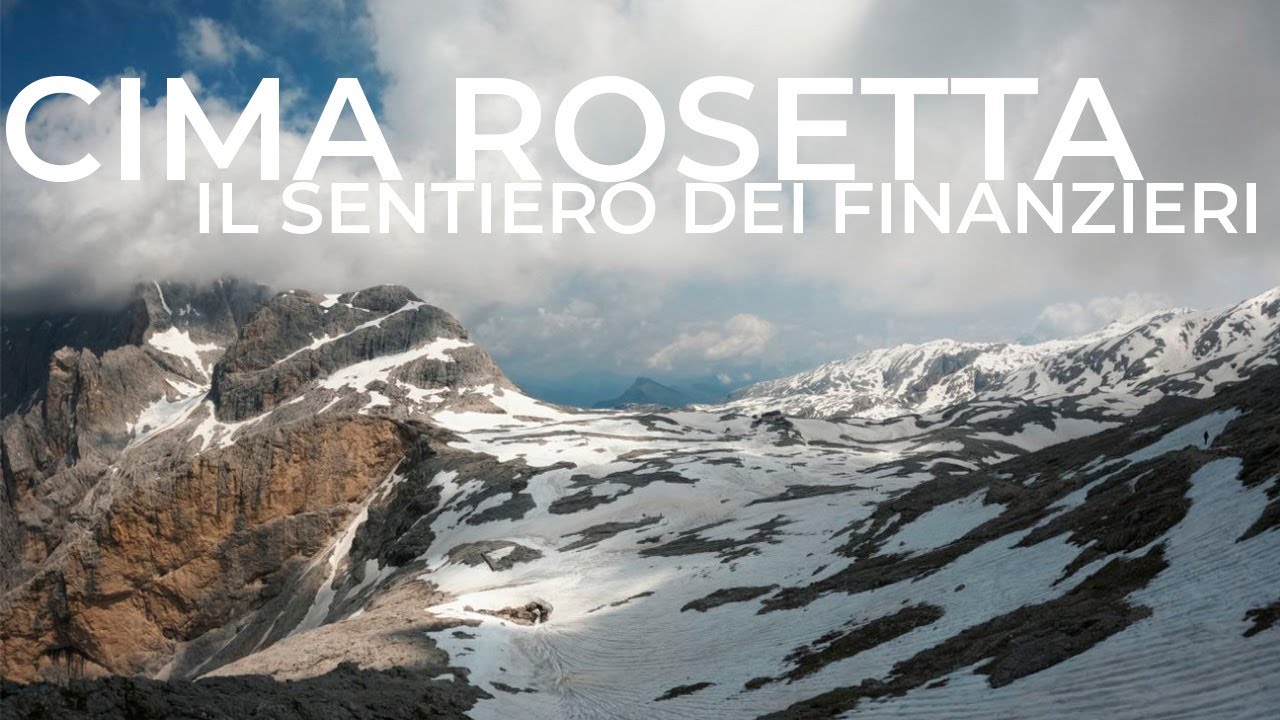 Cima Rosetta e Sentiero dei Finanzieri [4K] - GoPro Hero 9 - Traccia GPX
