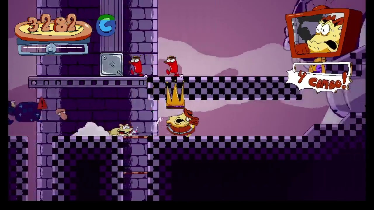 Pizza Tower Cheesed Up - Early Test Build Cosmic Clone as The Vigilante