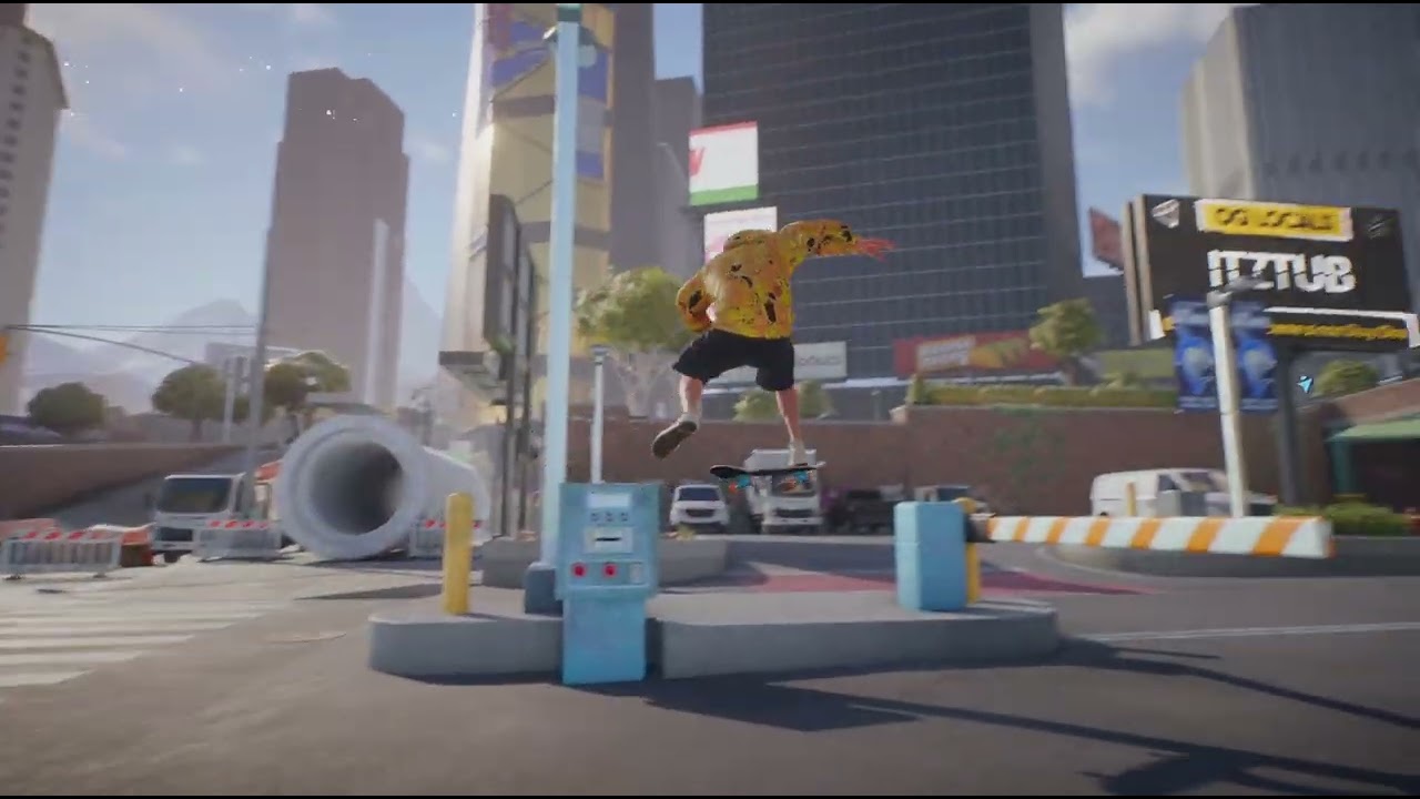 Festive skate montage